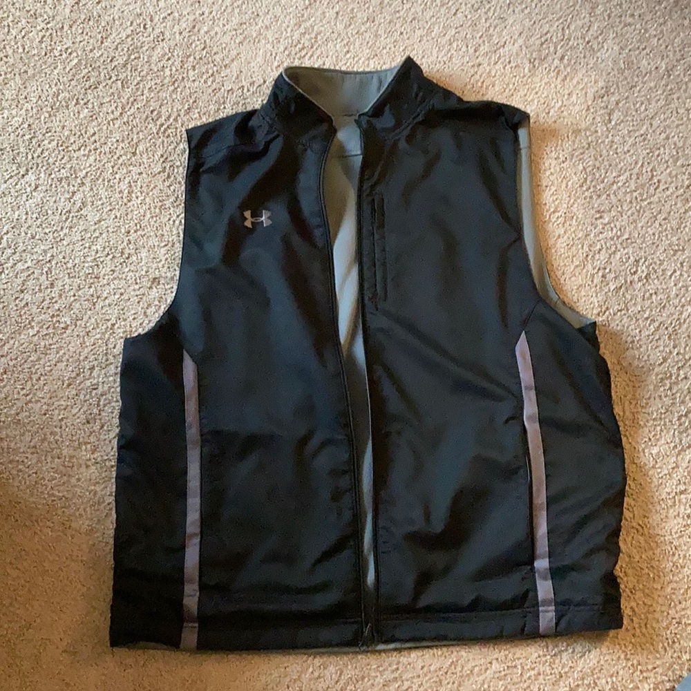 Black/Grey Reversible Under Armor Vest